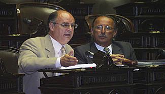 Martínez Garbino, Aguirre y Godoy compartieron inauguración de nuevo local