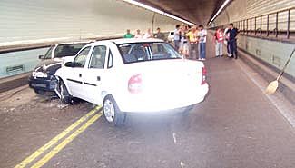 Débil sanción por correr en el Tunel