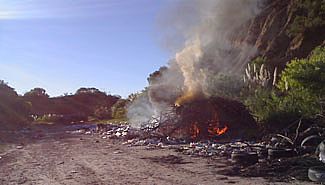 El presupuesto municipal para la contaminación del Volcadero "es cero"