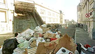 Se reanudó la recolección nocturna de basura