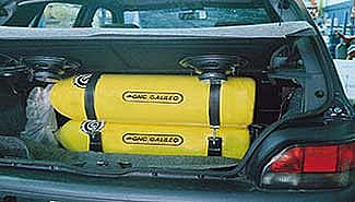 Cortaron la ruta 14 por el GNC