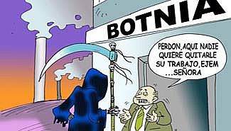 Obreros de Botnia se intoxicaron por derrame de sulfuro de sodio