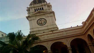 Hubo una amenaza de bomba en la Casa de Gobierno