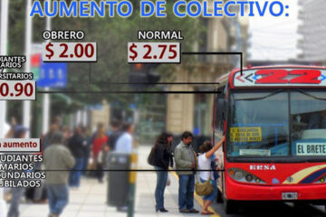 Paraná: piden anular el aumento y mayor control del servicio