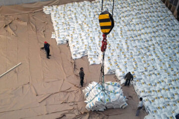 Exportarán 30.000 toneladas de arroz desde puertos entrerrianos