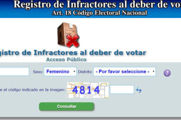 Aún hay tiempo para justificar la no emisión del voto