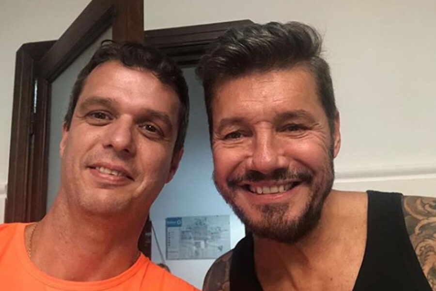 La foto de Cresto con Tinelli
