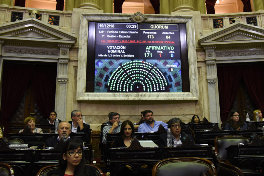 Diputados aprobó la “ley Micaela”