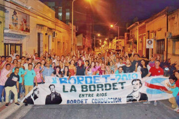 Seguidores de Bordet marcan más diferencias con Macri