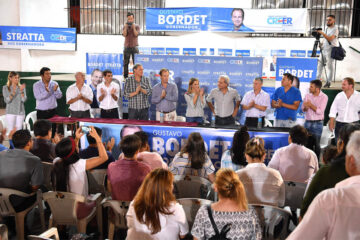Bordet cuestionó las retenciones de Macri en bastión de Cambiemos