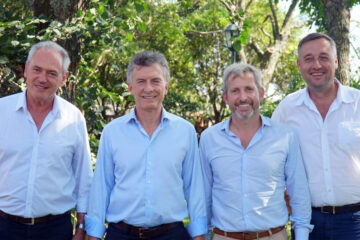 Macri hizo campaña contra Enersa y los límites a fumigaciones