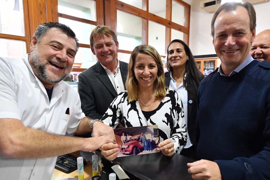 Bordet visitó tres bastiones de Cambiemos que ganó en las PASO