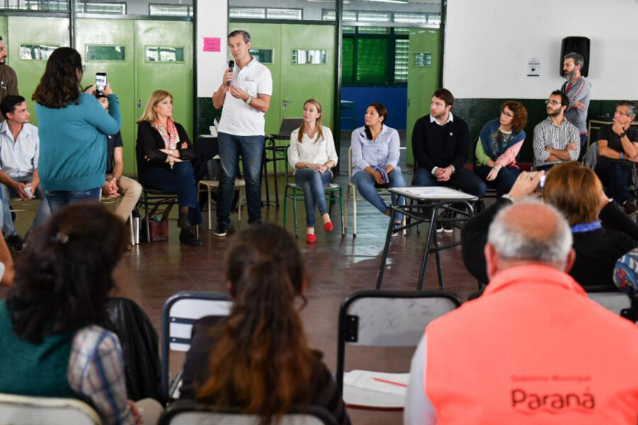 Una foto insólita para la interna del PJ