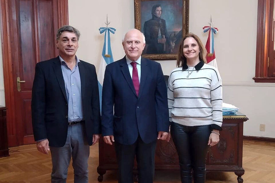 El gobernador de Santa Fe pidió el voto para el socialismo entrerriano