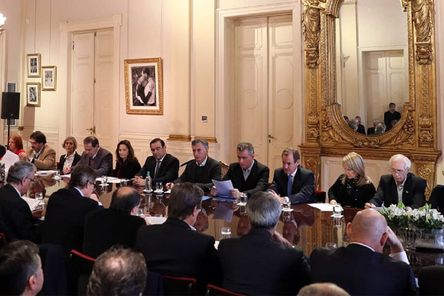 Bordet se reencontró con Macri