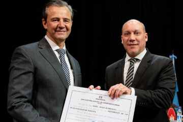 Bahl renovó críticas a Varisco antes de su proclamación como intendente