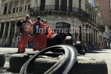 La justicia le despejó la calle a Varisco