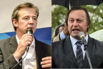 Bahl empezó retirada del Senado y fustigó a Varisco por la transición