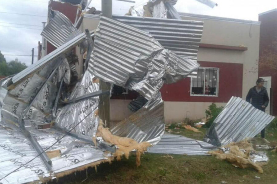 Las intensas lluvias obligaron la reacción del Estado