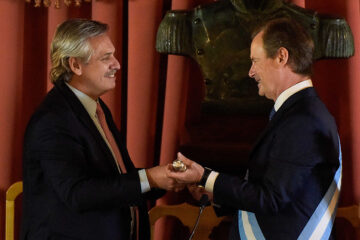 Histórica entrega de mando en Entre Ríos