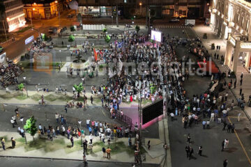 Una de arena en la visita de Alberto