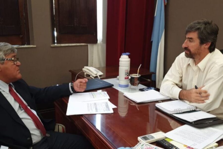 Giano articula trabajo con el titular del Iosper