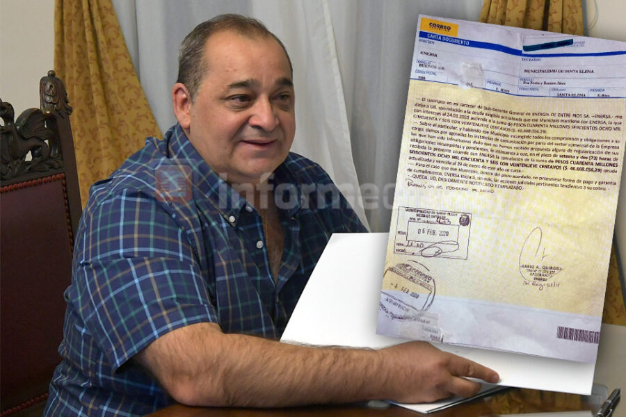 Una ciudad quedaría sin luz porque ex intendente no pagó $40 millones