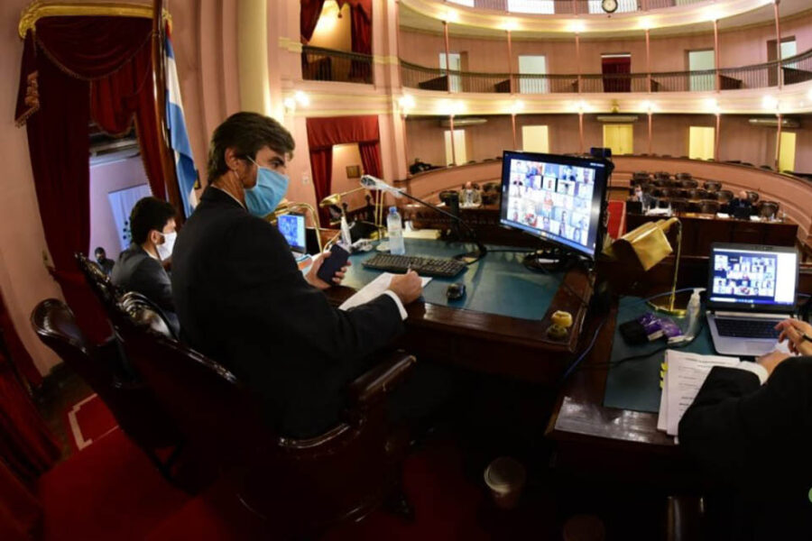 Cómo fue la primera sesión virtual de Diputados