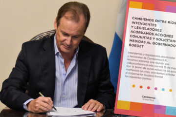 Cambiemos insiste en que Bordet los tenga en cuenta