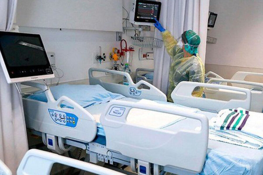 Hoy hay una sola cama de terapia ocupada