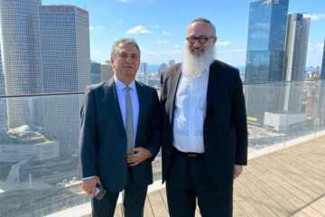 Urribarri se reunió con empresario argentino en Israel