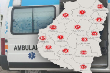 Solo tres departamentos sin casos