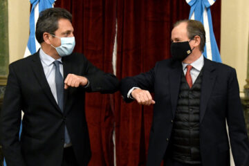 Bordet y Massa con agenda de reactivación postpandemia