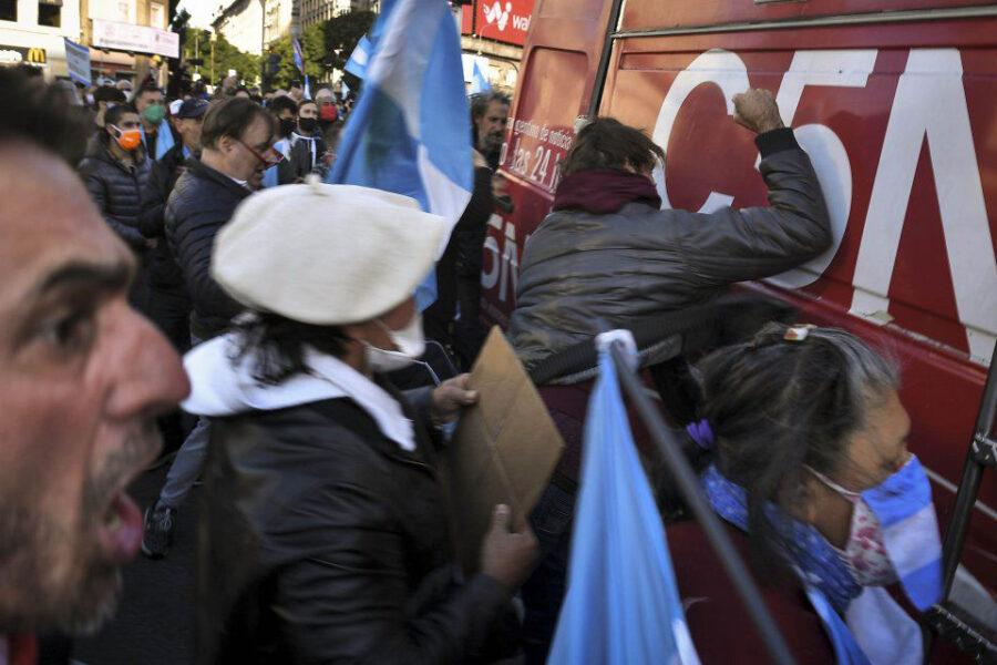 Vinculan a ex concejal entrerriano con las agresiones a C5N