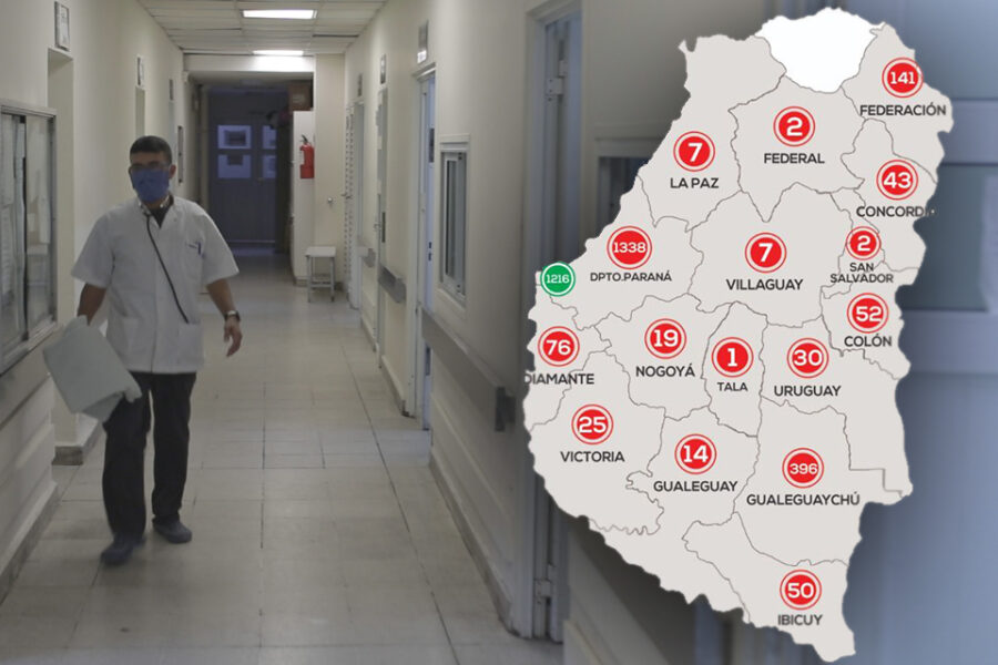 Queda un solo departamento sin Covid