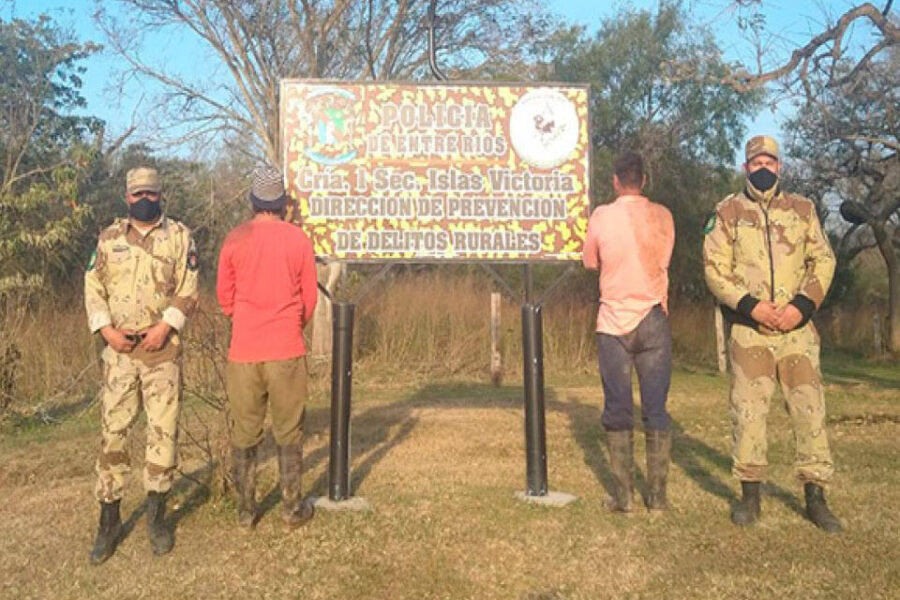Pescadores detenidos por incendios