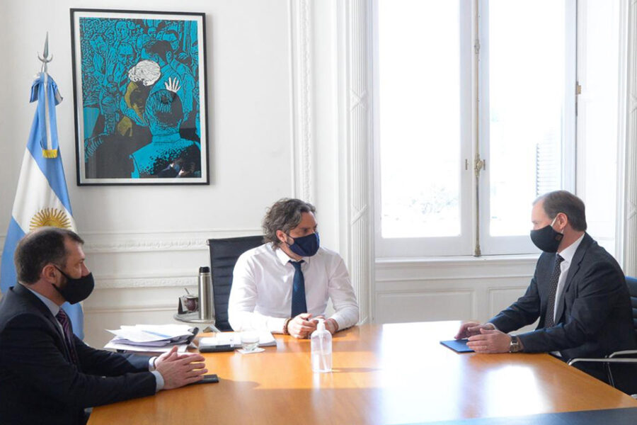 Puertos y cárceles en la agenda de Bordet con Cafiero