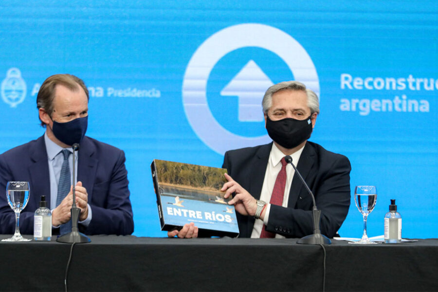 Alberto en Paraná: sus definiciones políticas y de la pandemia