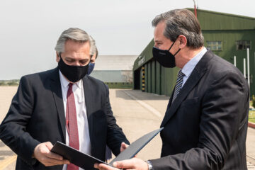 Bahl le pidió obras a Alberto