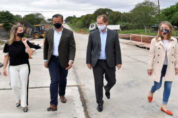 Bordet y Bahl remarcaron que Varisco paralizó obras