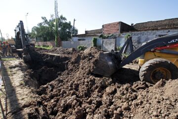 Profundizan obras de saneamiento