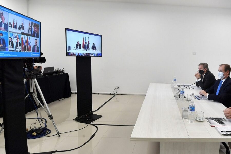 La Región Centro lanzó la primera misión comercial virtual con China