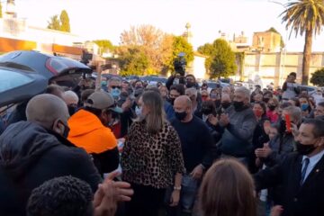 El velorio de Varisco desató el reclamo de comerciantes