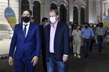 Trotta en Paraná dio su apoyo a Bordet