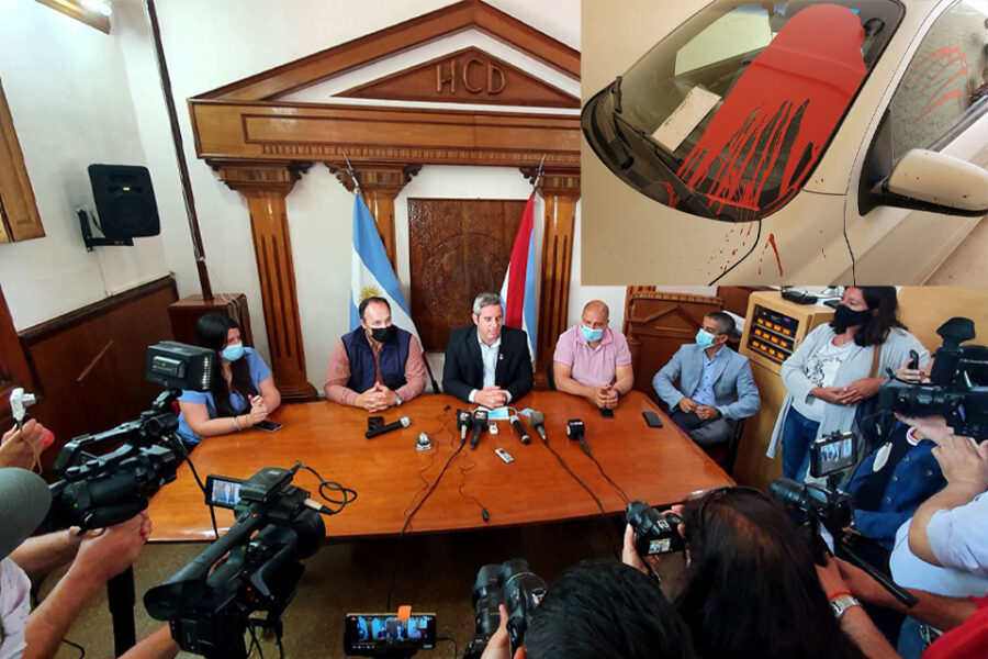 Walser agradeció el apoyo y pidió darle un corte a la situación