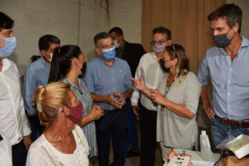 Desde Entre Ríos, Zabaleta garantizó obras pese a la falta de presupuesto