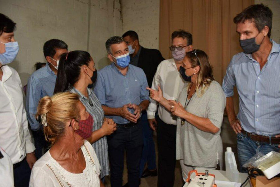 Desde Entre Ríos, Zabaleta garantizó obras pese a la falta de presupuesto