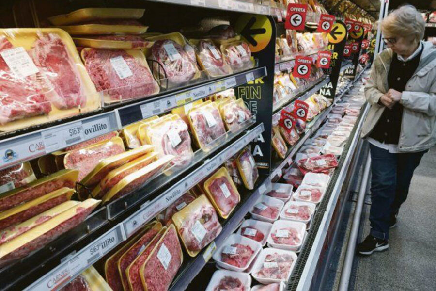 Se acordó del congelamiento de precios para siete cortes de carne