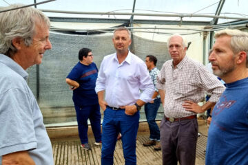 Frigerio sale a mostrar enojos con Bordet