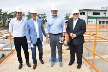 Bordet también se muestra en la megaobra de Concordia